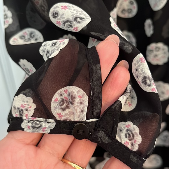 Lauren Conrad Women’s Sheer Top - Picture 4 of 6